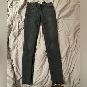 Frame jeans raw hem